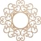 Ekena Millwork Reims Wood Fretwork Pierced Ceiling Medallion, Alder, 16"OD x 6 1/8"ID x 3/8"T CMWP16X16X0375REAL - alternate 1